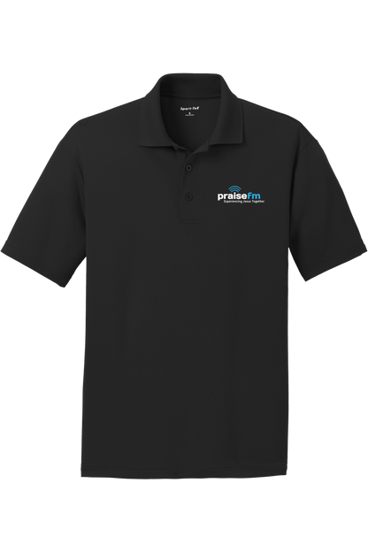 PraiseFM Unisex Breathable RacerMesh Polo