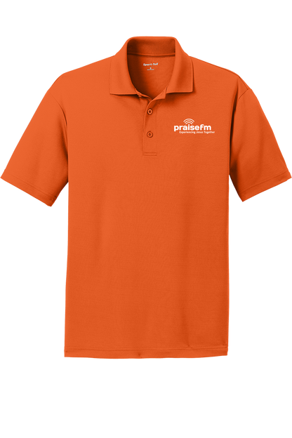 PraiseFM Unisex Breathable RacerMesh Polo