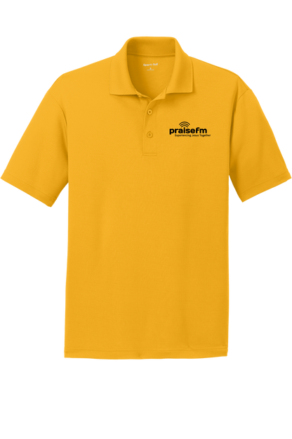 PraiseFM Unisex Breathable RacerMesh Polo