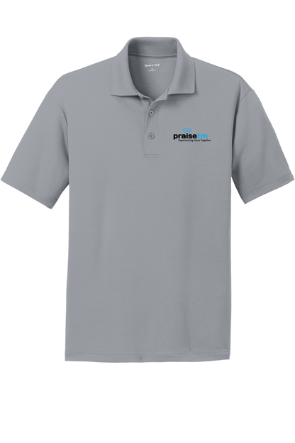 PraiseFM Unisex Breathable RacerMesh Polo