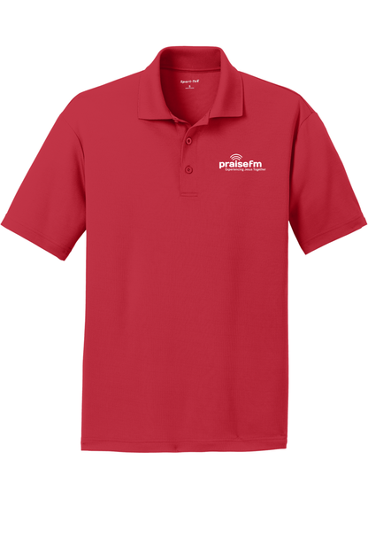 PraiseFM Unisex Breathable RacerMesh Polo
