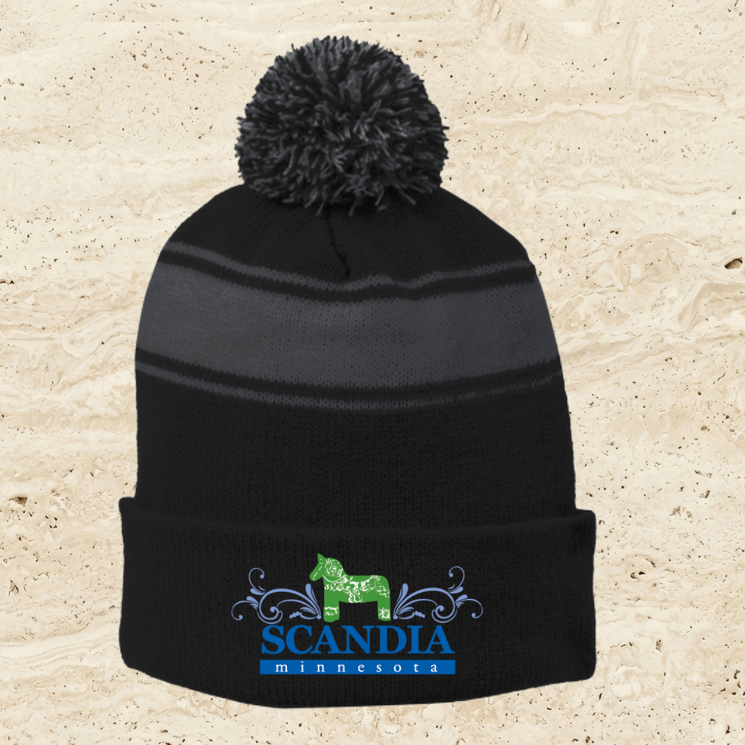 City of Scandia Pom Pom Beanie