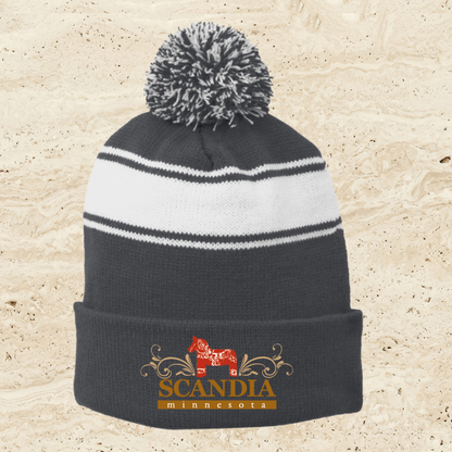 City of Scandia Pom Pom Beanie