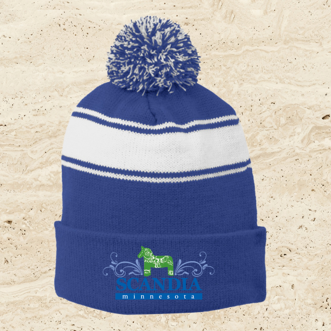 City of Scandia Pom Pom Beanie