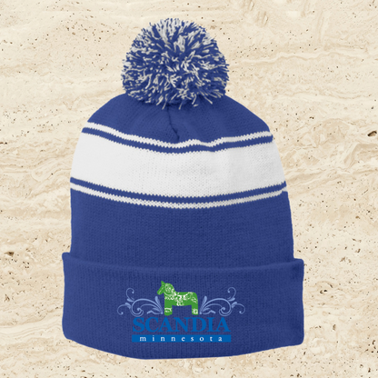 City of Scandia Pom Pom Beanie