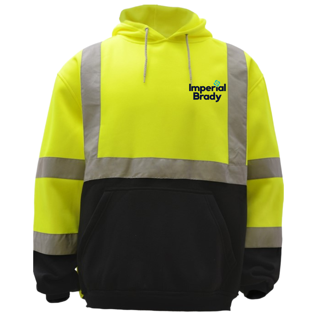 Imperial Brady Class 3 Pullover Fleece Sweatshirt with Black Bottom