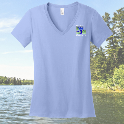 Isanti County Women’s Perfect Weight® V-Neck Tee