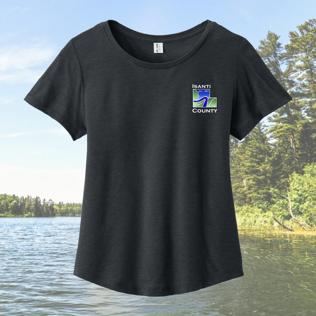 Isanti County Women’s Relaxed Tri-Blend Scoop Neck Tee