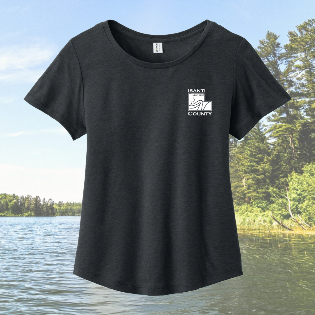 Isanti County Women’s Relaxed Tri-Blend Scoop Neck Tee