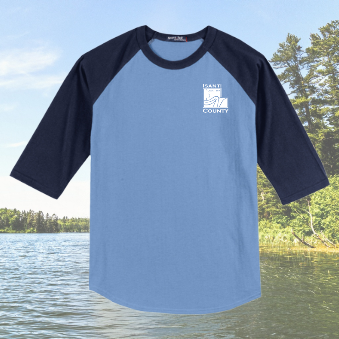 Isanti County Colorblock Raglan Jersey