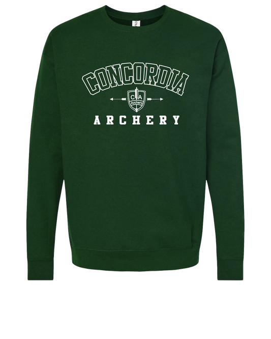 Concordia Academy Archery Unisex Fleece Crewneck Sweatshirt