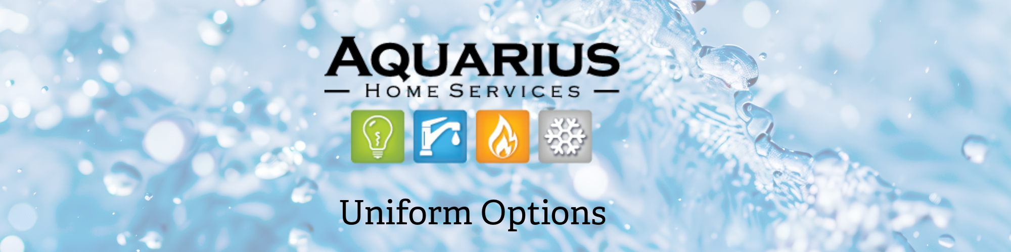 Aquarius Uniform Apparel Options
