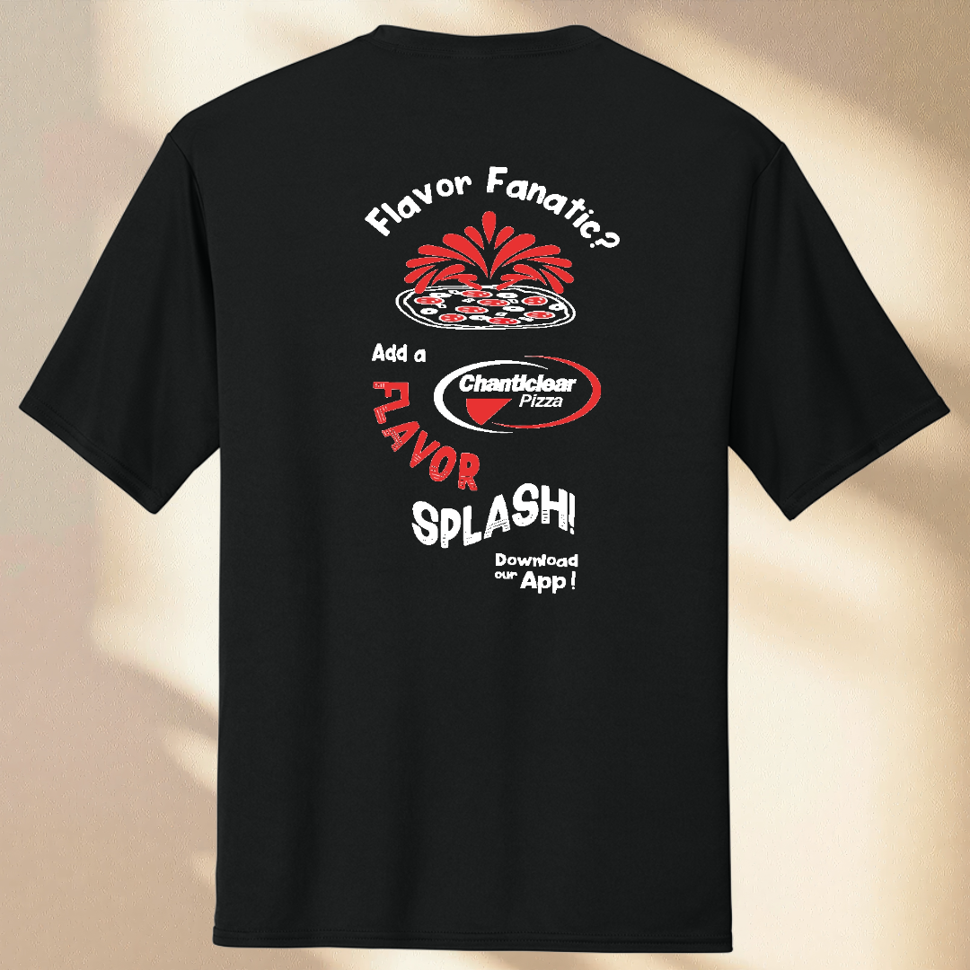 Chanticlear Pizza Short Sleeve Performance Tee