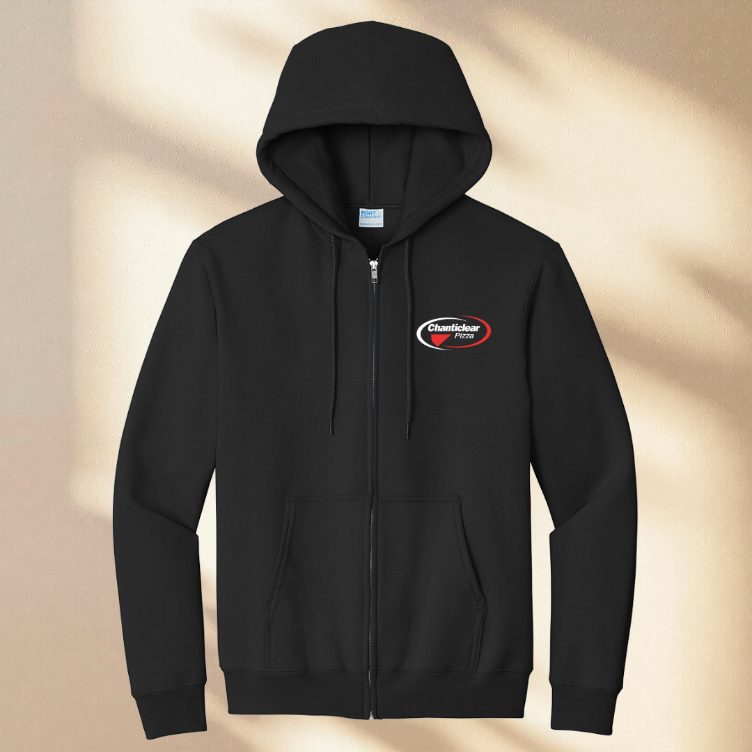 Chanticlear Pizza Full Zip Hooded Sweatshirt