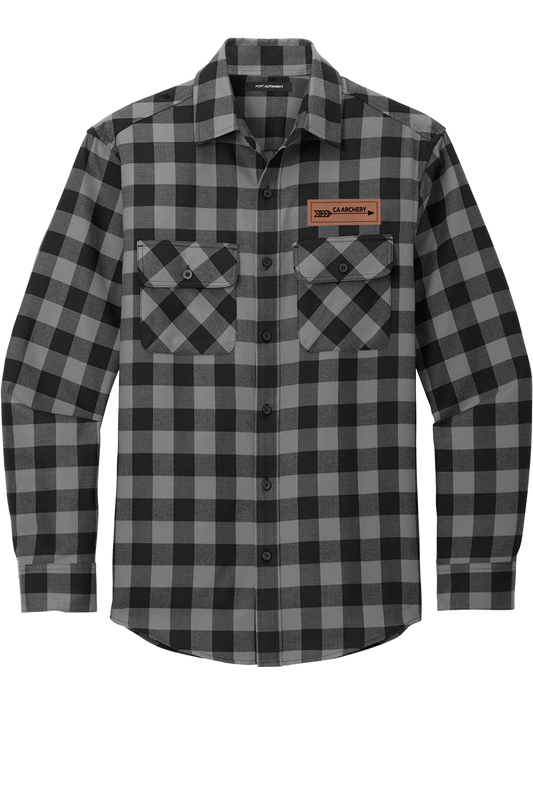Concordia Academy Archery Plaid Flannel Shirt