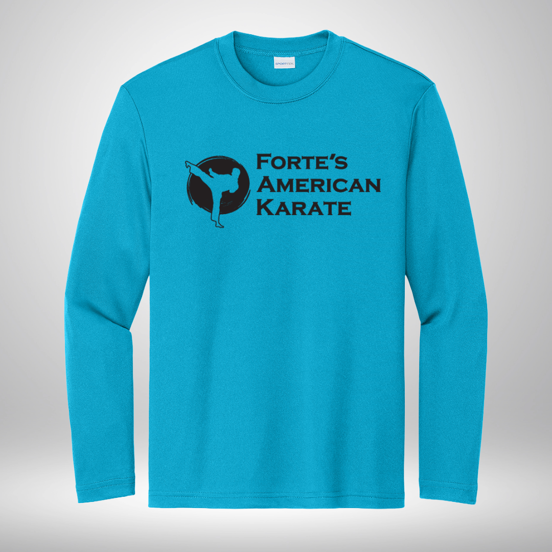 Forte's Fall Youth Long Sleeve Posicharge Competitor Tee