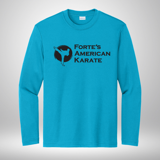 Forte's Fall Youth Long Sleeve Posicharge Competitor Tee