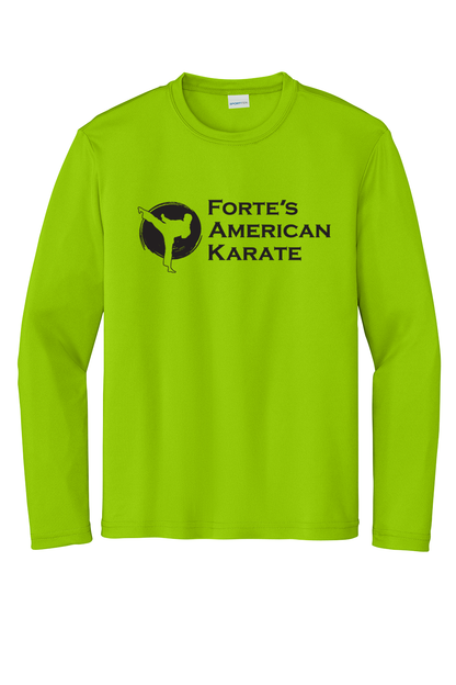 Forte's Fall Youth Long Sleeve Posicharge Competitor Tee