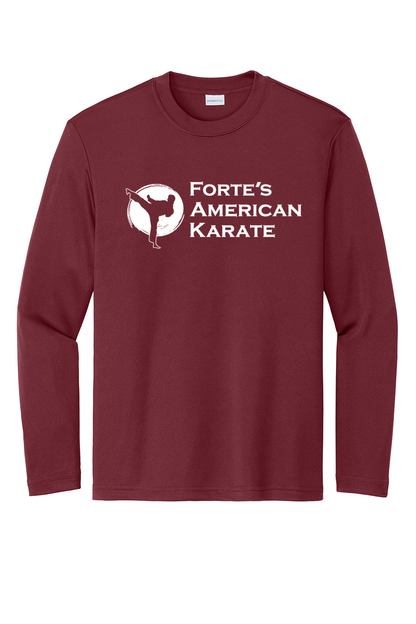Forte's Fall Youth Long Sleeve Posicharge Competitor Tee