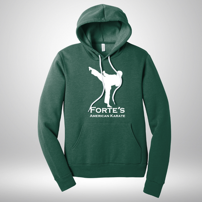 Forte Fall Unisex Sponge Fleece Pullover Hoodie