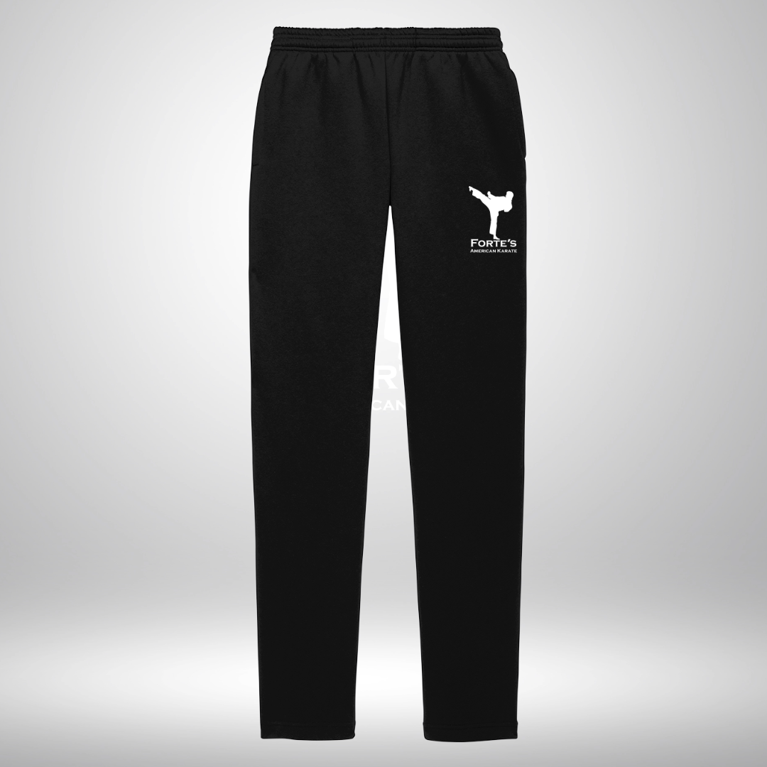Forte's Fall Open Bottom Sweatpants