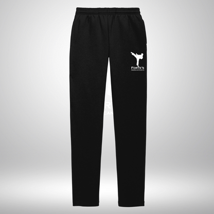 Forte's Fall Open Bottom Sweatpants