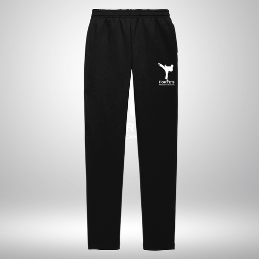 Forte's Fall Open Bottom Sweatpants