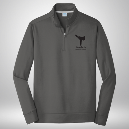 Forte's Fall Performance Fleece 1/4 Zip Pullover Sweatshirt