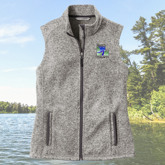 Isanti County Women's Sweater Fleece Vest
